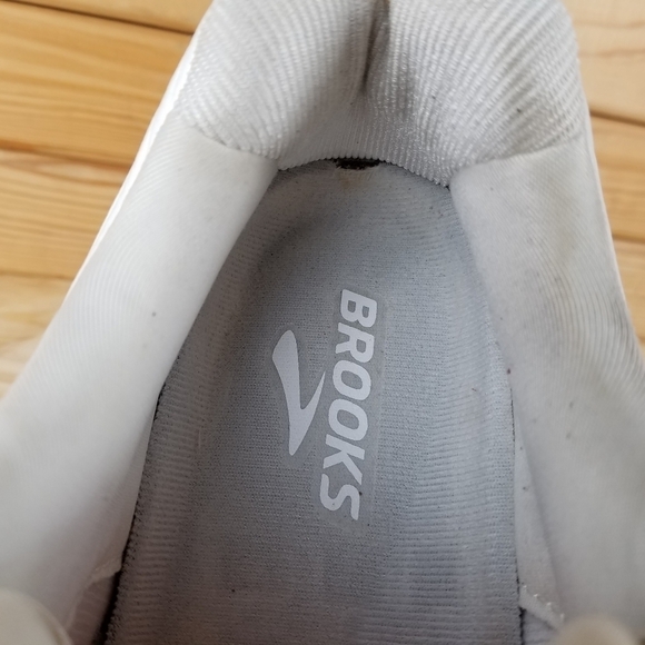 Brooks Addiction Walker Walking Shoes Womens Size 12 2A Narrow White Lace-up - Picture 6 of 11